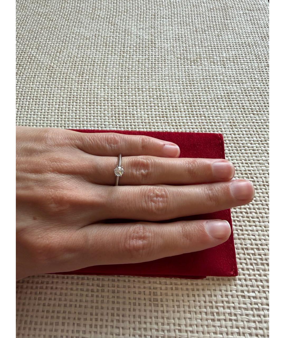 TIFFANY&CO Серебряное платиновое кольцо, фото 5