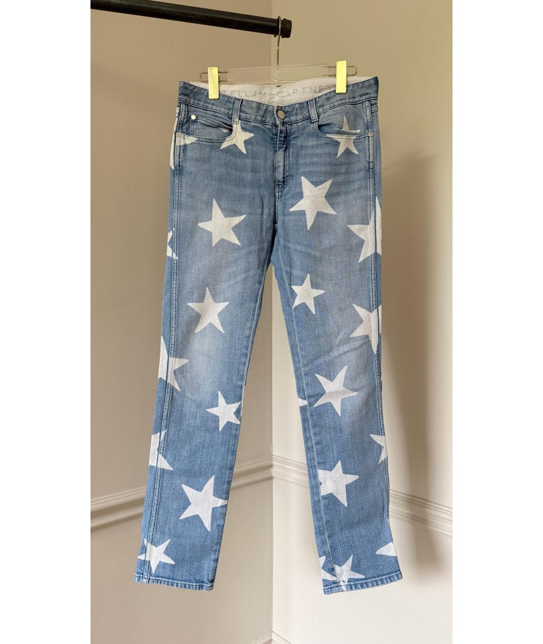 STELLA MCCARTNEY Голубые прямые джинсы, фото 10