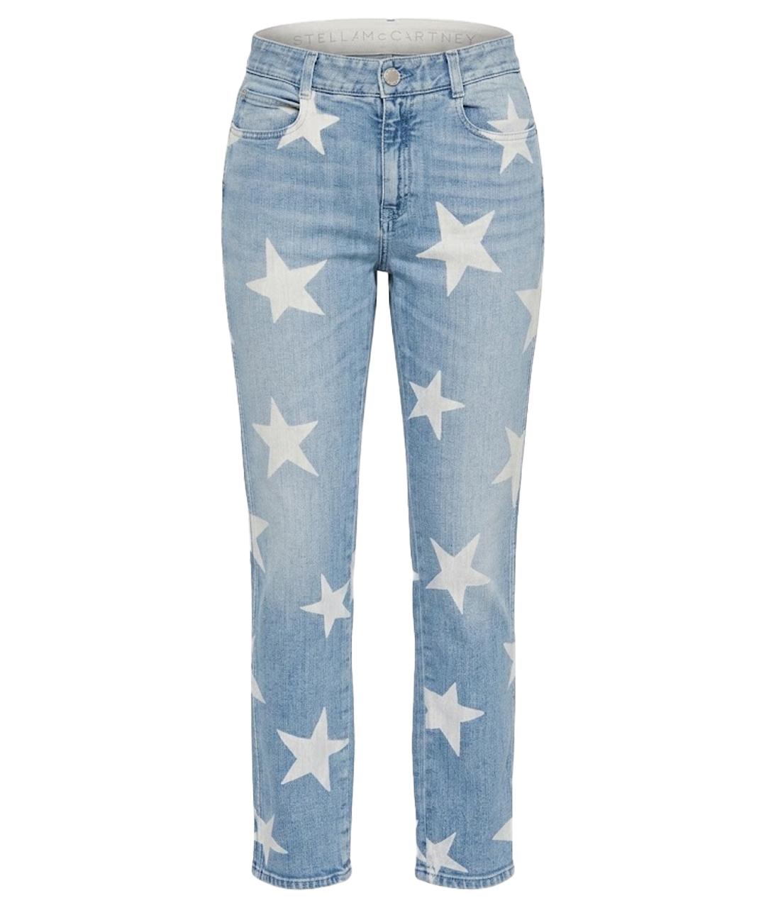 STELLA MCCARTNEY Голубые прямые джинсы, фото 1