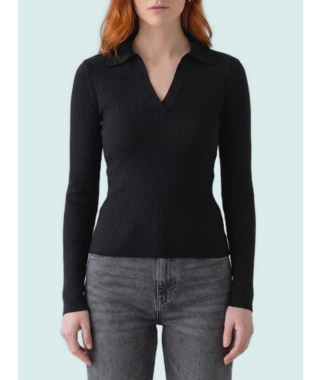MAX MARA Черный кашемировый джемпер / свитер, фото 3