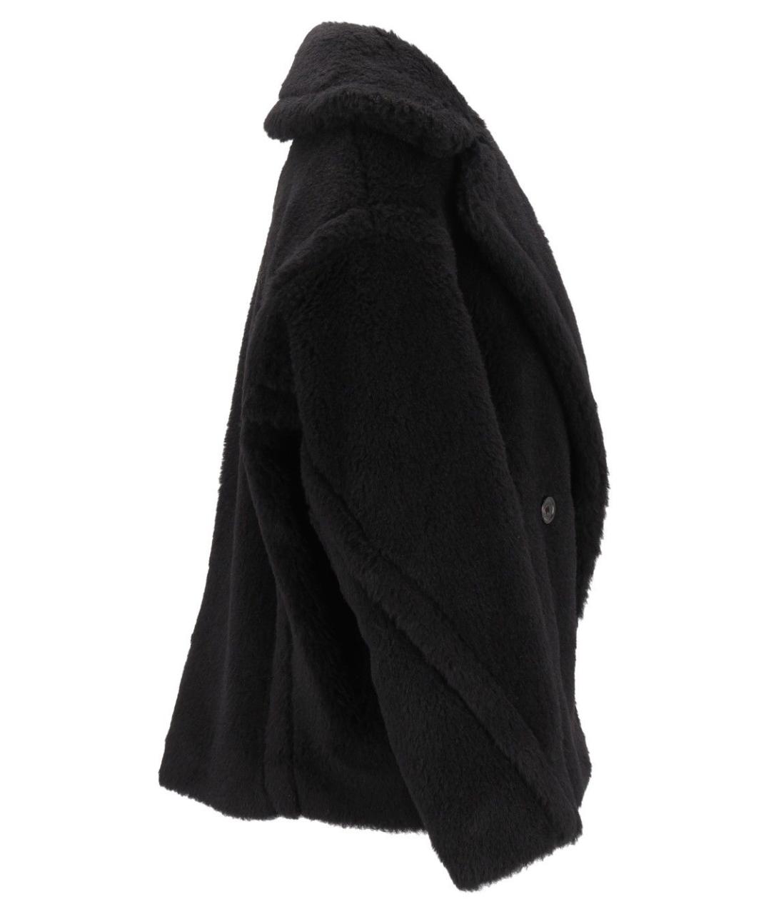 MAX MARA Черное шерстяное пальто, фото 3