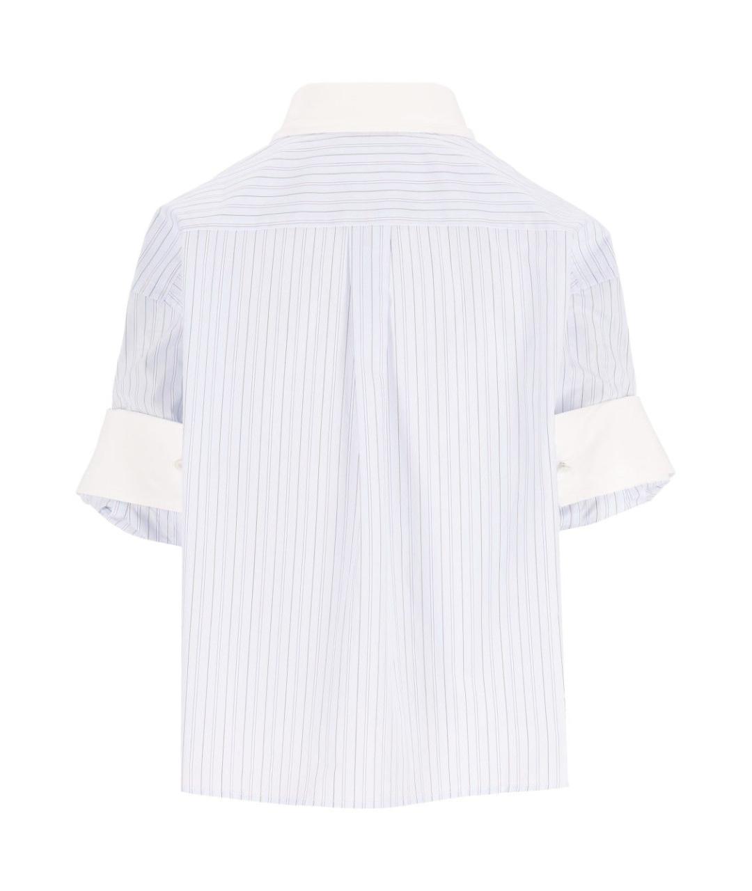 ACNE STUDIOS Голубая хлопковая рубашка, фото 2