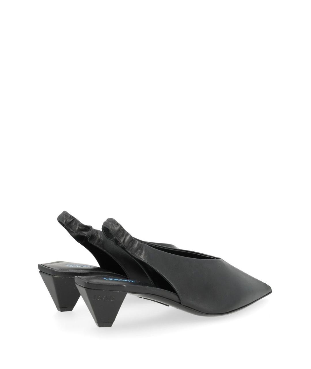 LOEWE Черные кожаные туфли, фото 3