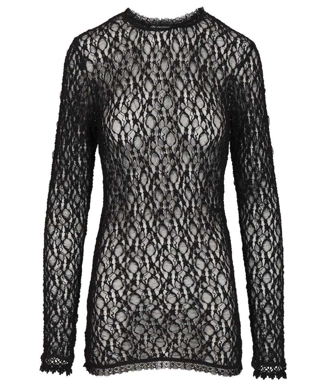 ISABEL MARANT Черная хлопковая блузы, фото 1