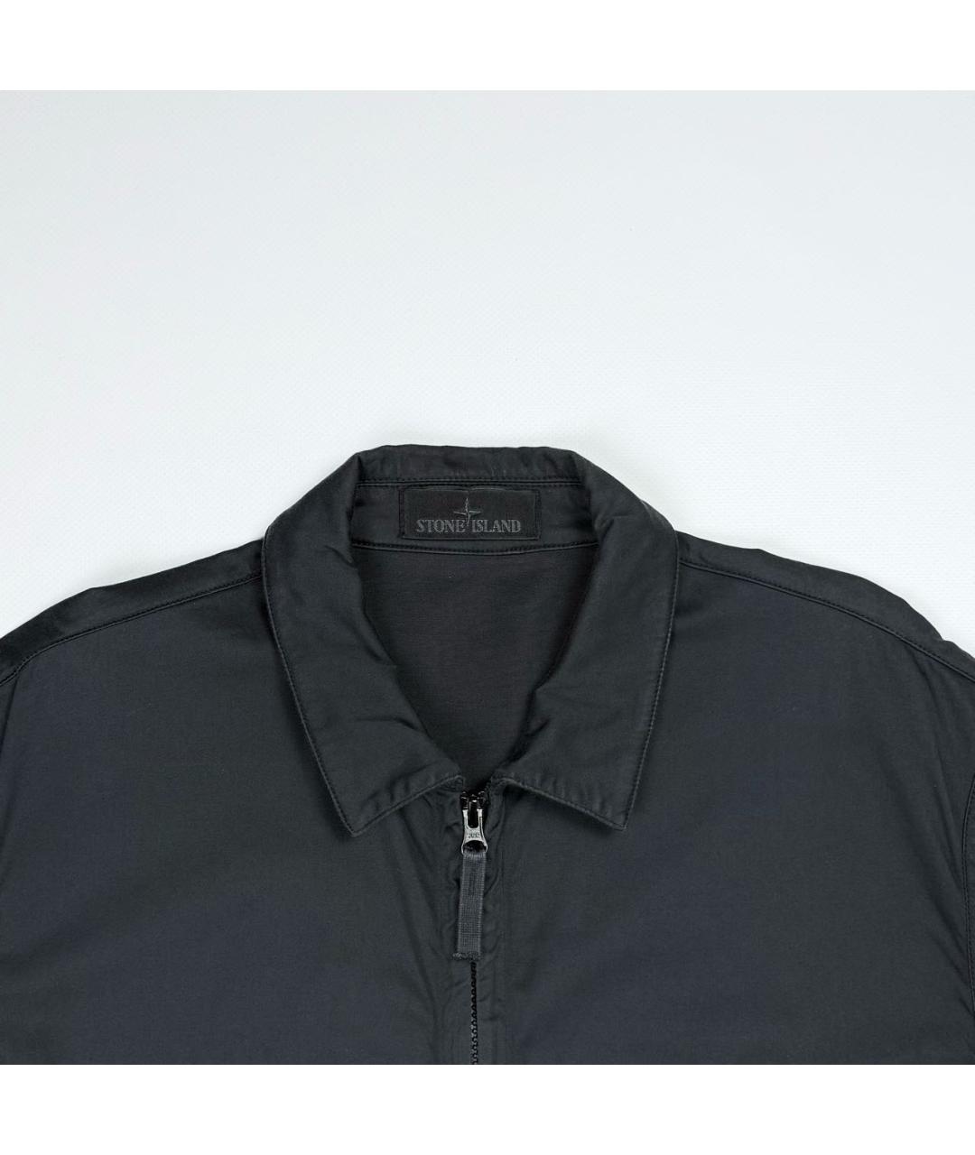 STONE ISLAND Черная куртка, фото 3
