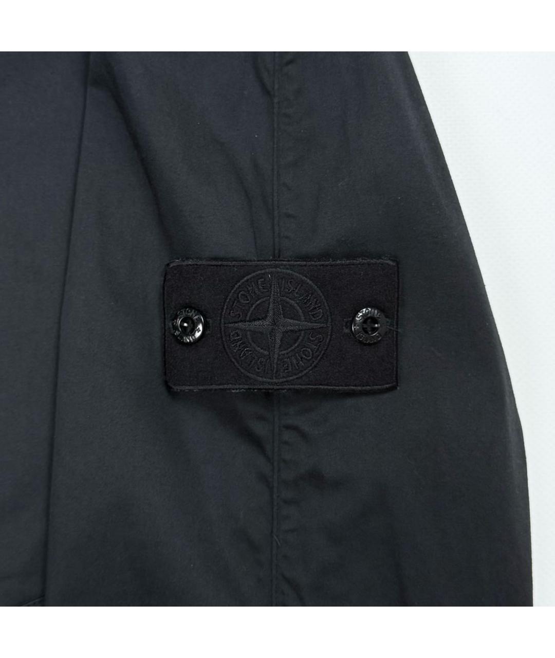 STONE ISLAND Черная куртка, фото 4
