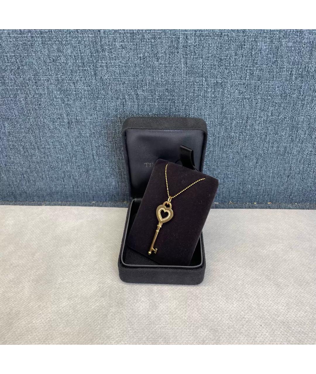 TIFFANY&CO Золотой кулон из розового золота, фото 2