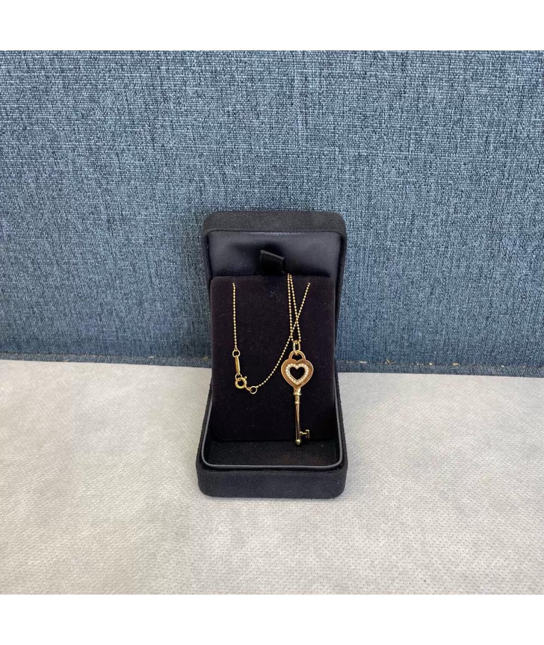 TIFFANY&CO Золотой кулон из розового золота, фото 5