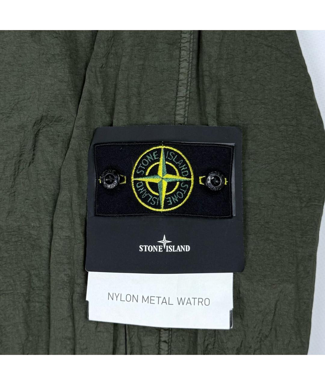 STONE ISLAND Зеленая куртка, фото 4
