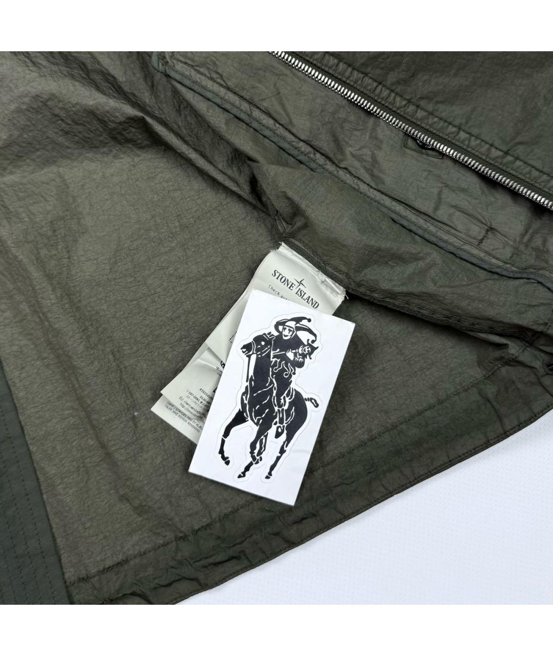 STONE ISLAND Зеленая куртка, фото 5