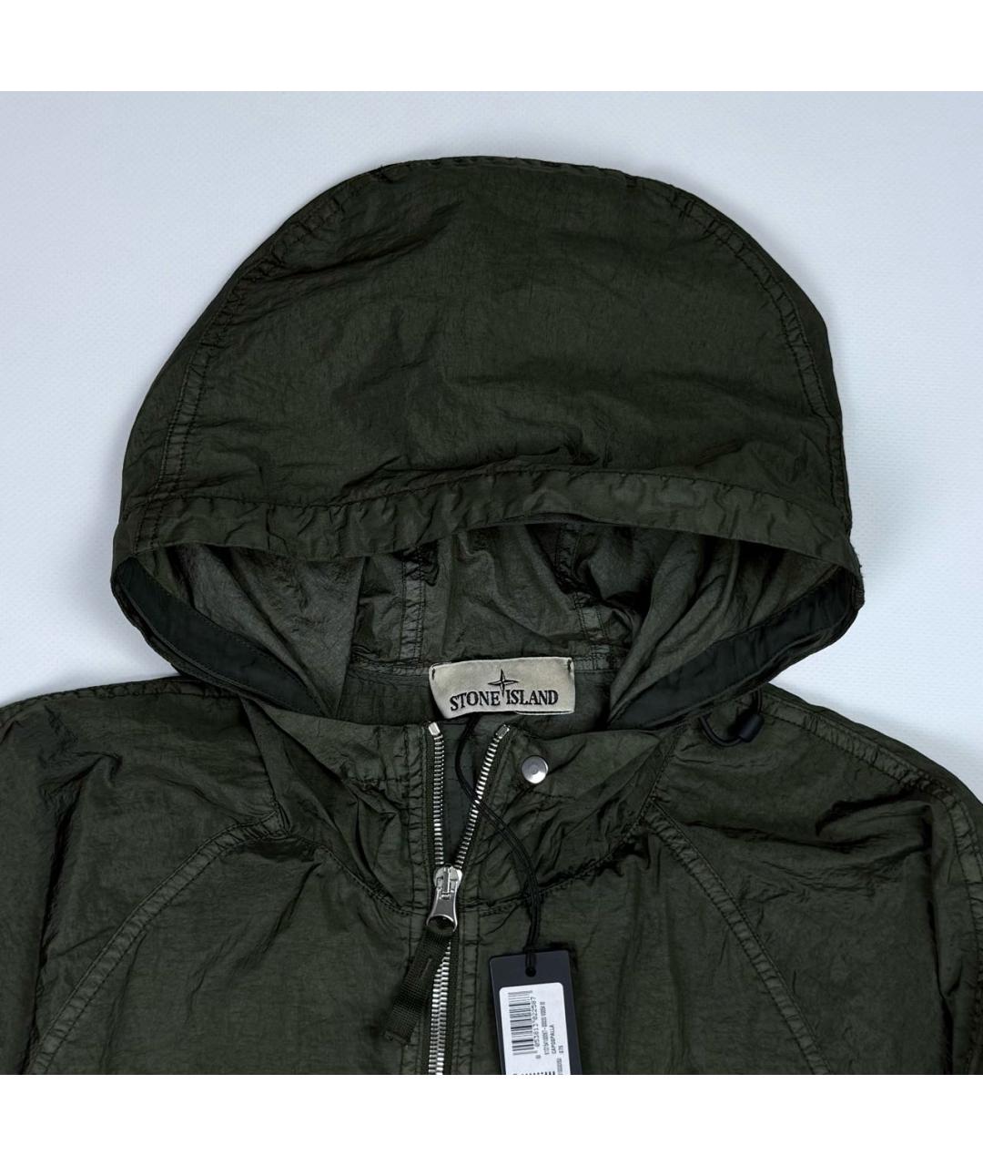 STONE ISLAND Зеленая куртка, фото 3