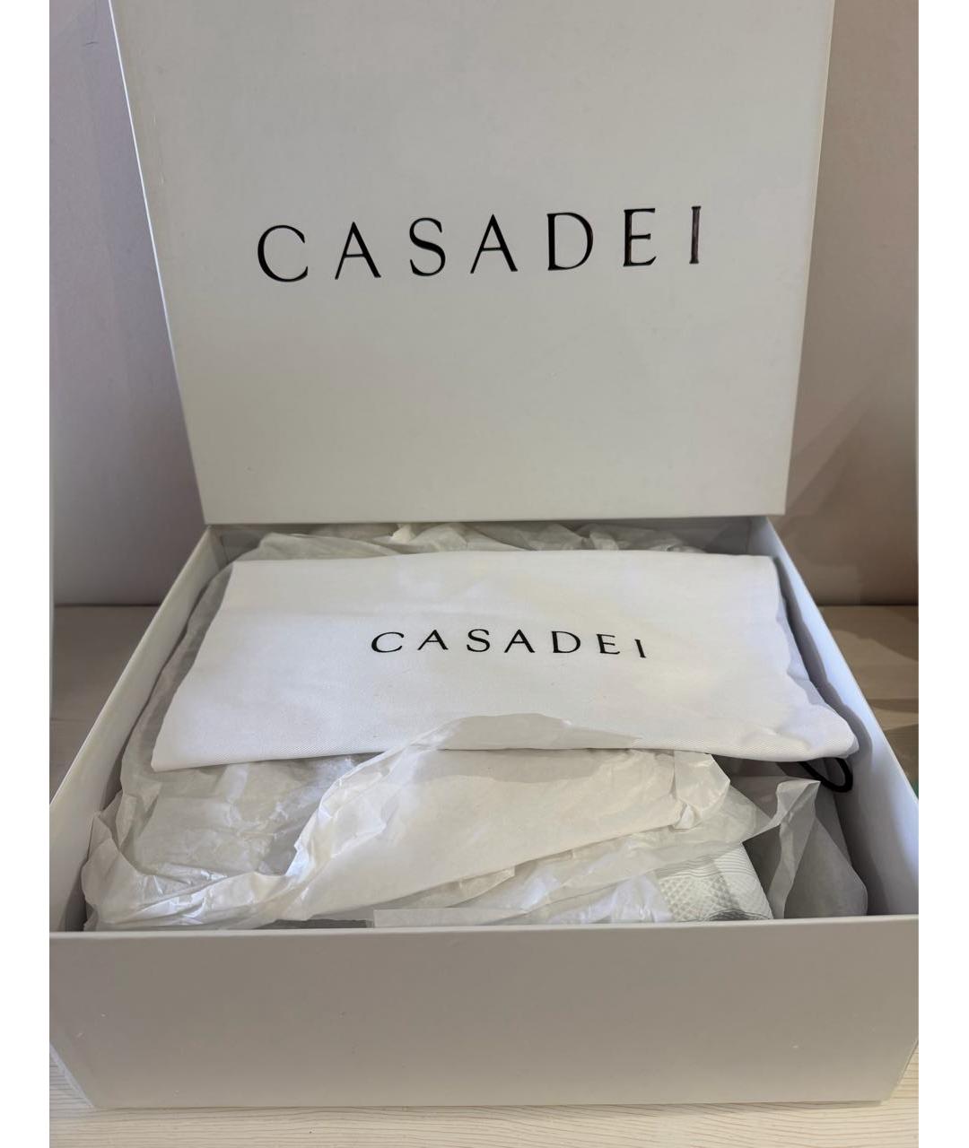 CASADEI Белые замшевые кеды, фото 3