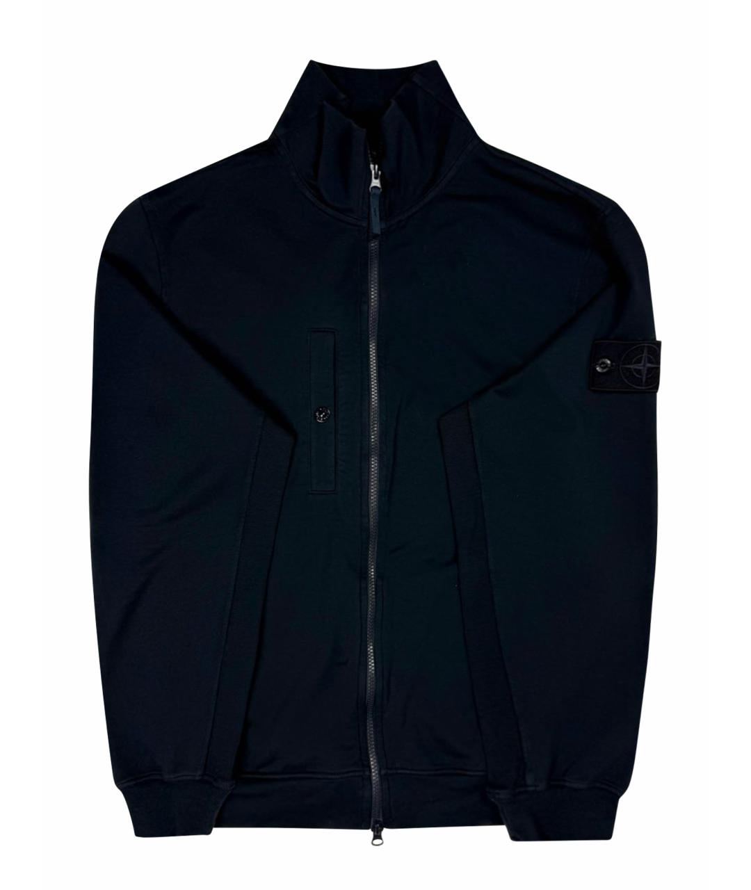 STONE ISLAND Черный кардиган, фото 1
