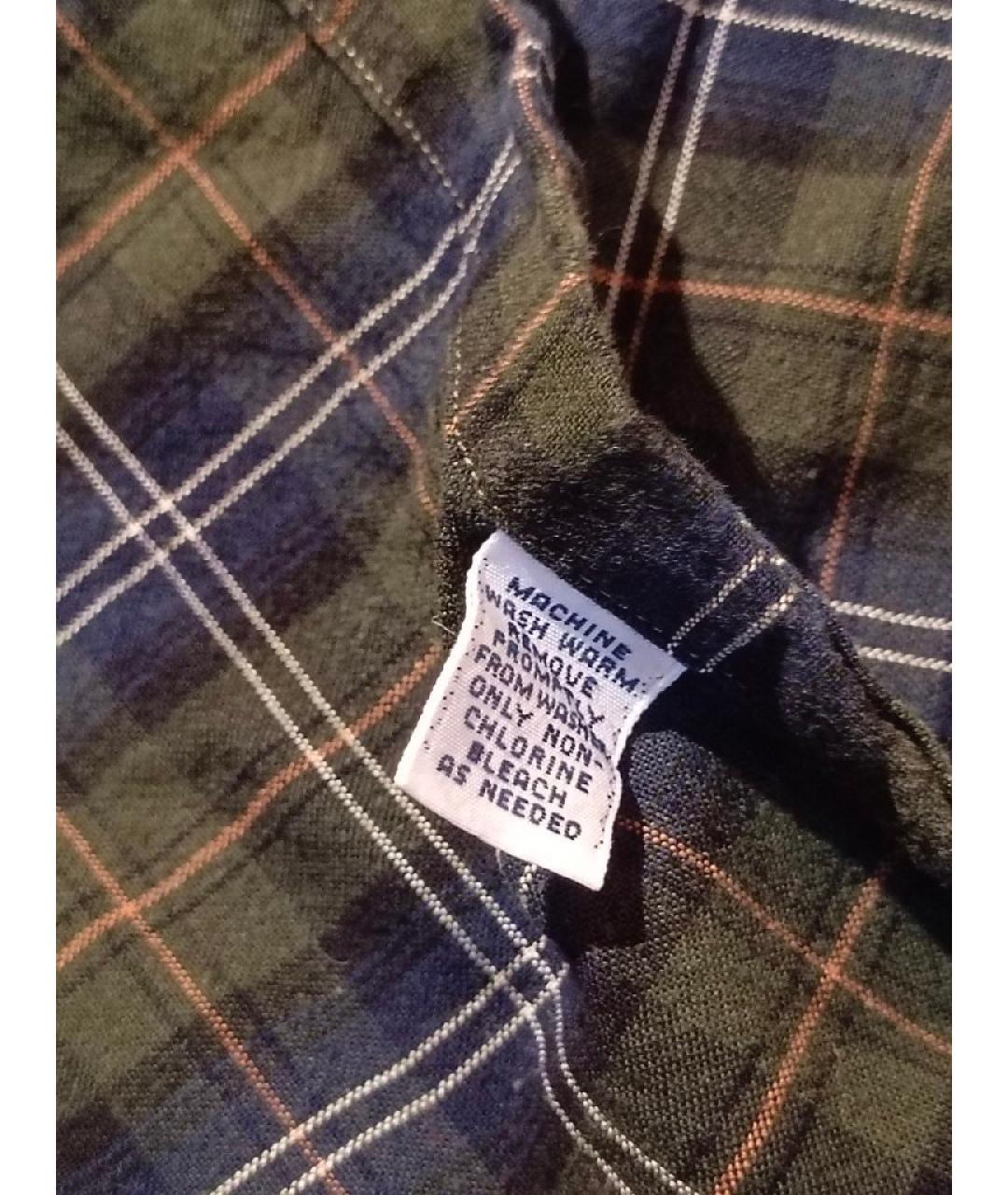 POLO RALPH LAUREN Темно-синяя хлопковая кэжуал рубашка, фото 5