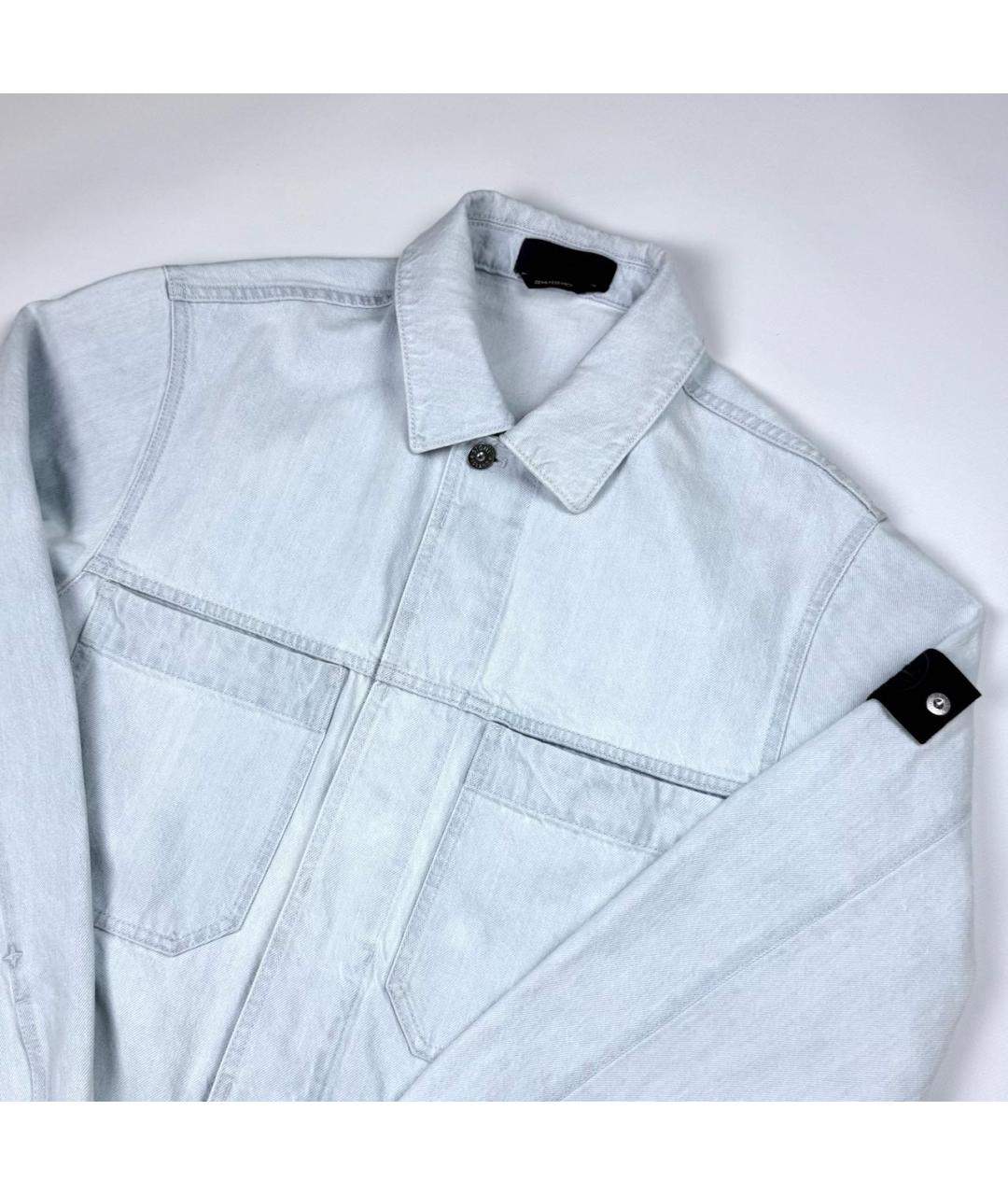 STONE ISLAND Голубая куртка, фото 2