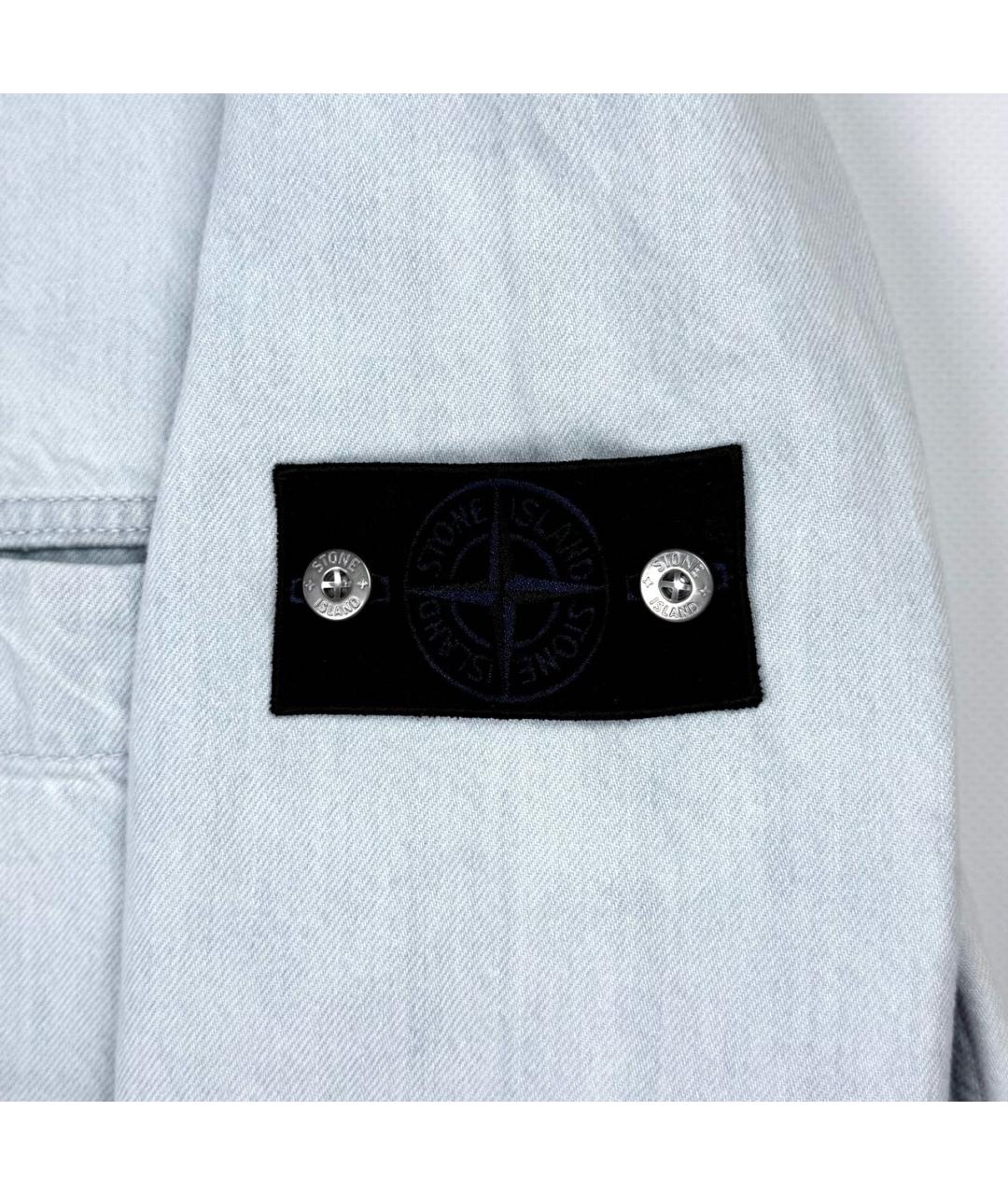 STONE ISLAND Голубая куртка, фото 4