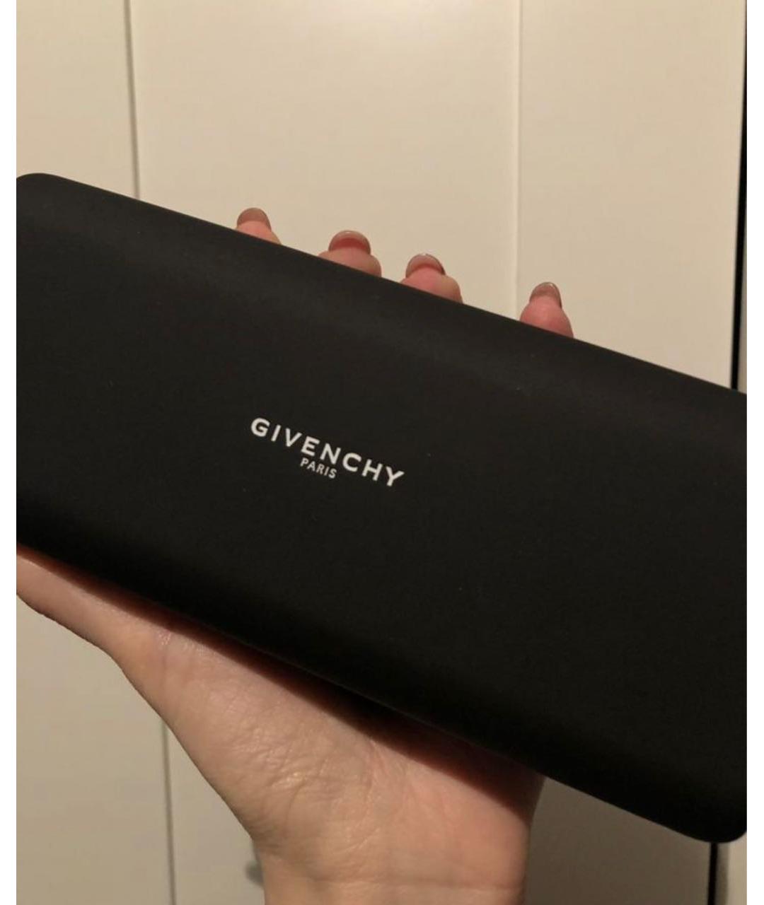 GIVENCHY Антрацитовые металлические солнцезащитные очки, фото 5