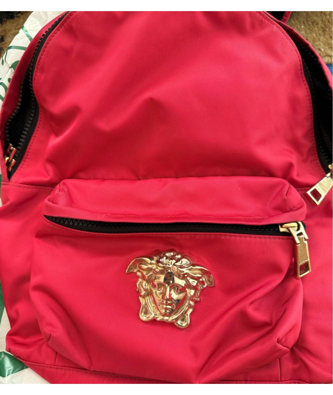 VERSACE Нейлоновый рюкзак, фото 5