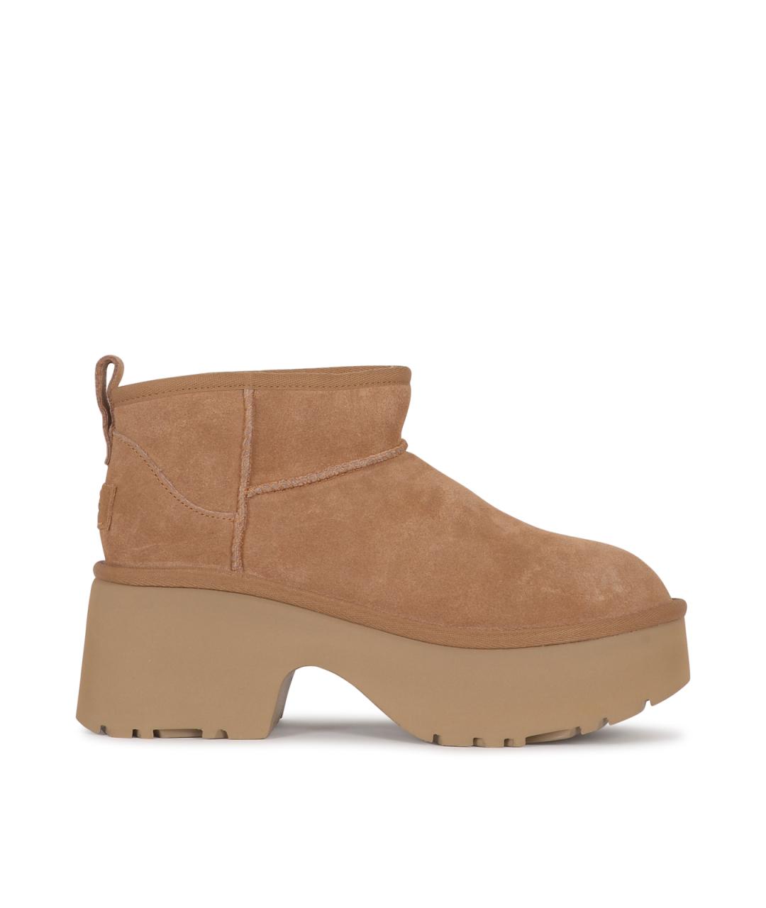 UGG Коричневые замшевые ботинки, фото 1