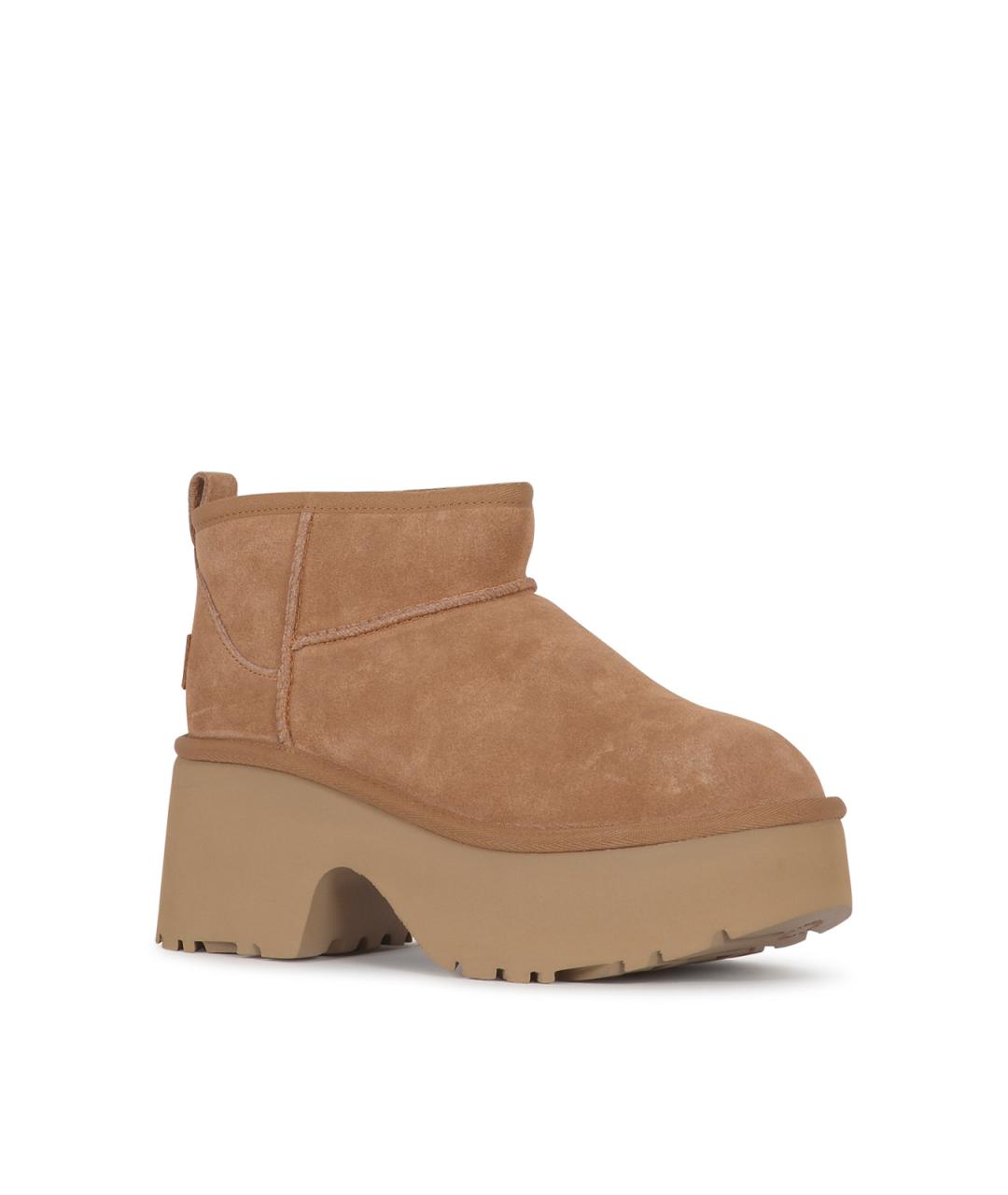 UGG Коричневые замшевые ботинки, фото 2