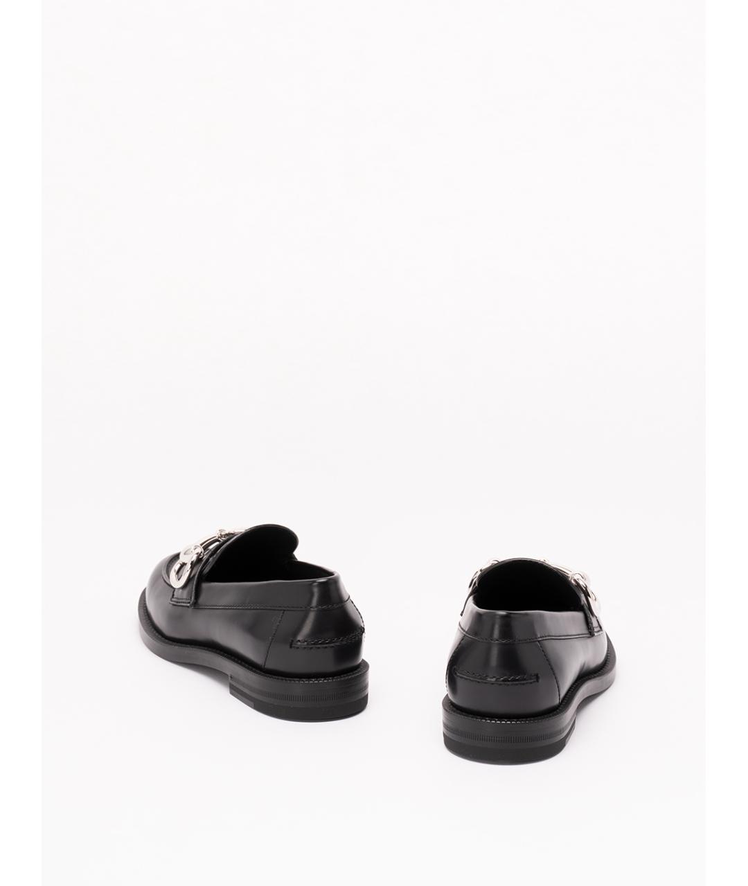 GUCCI Черные кожаные лоферы, фото 3