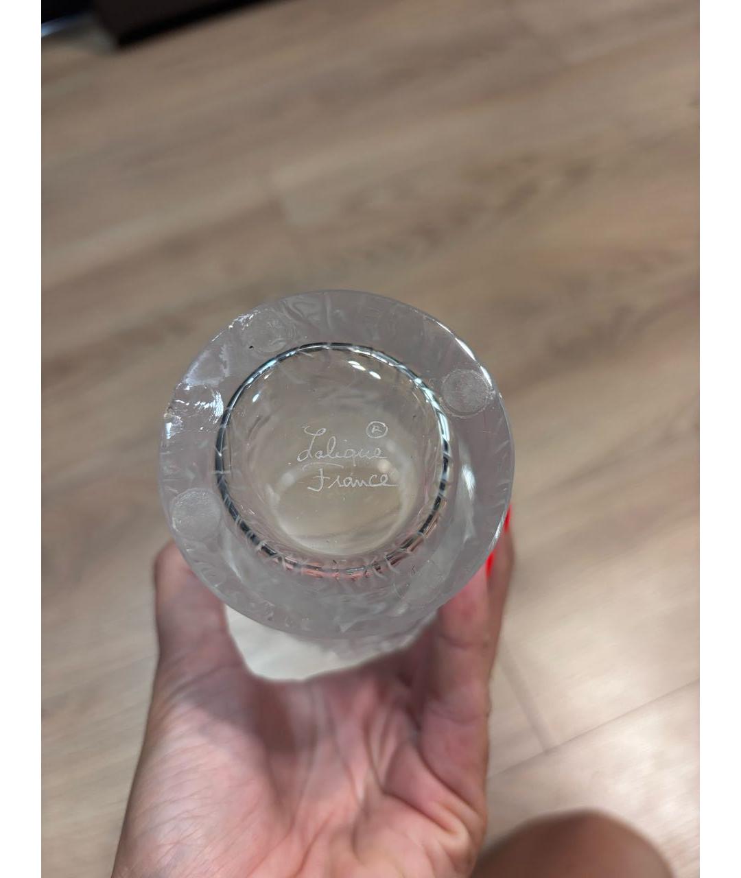 LALIQUE Белая ваза, фото 5