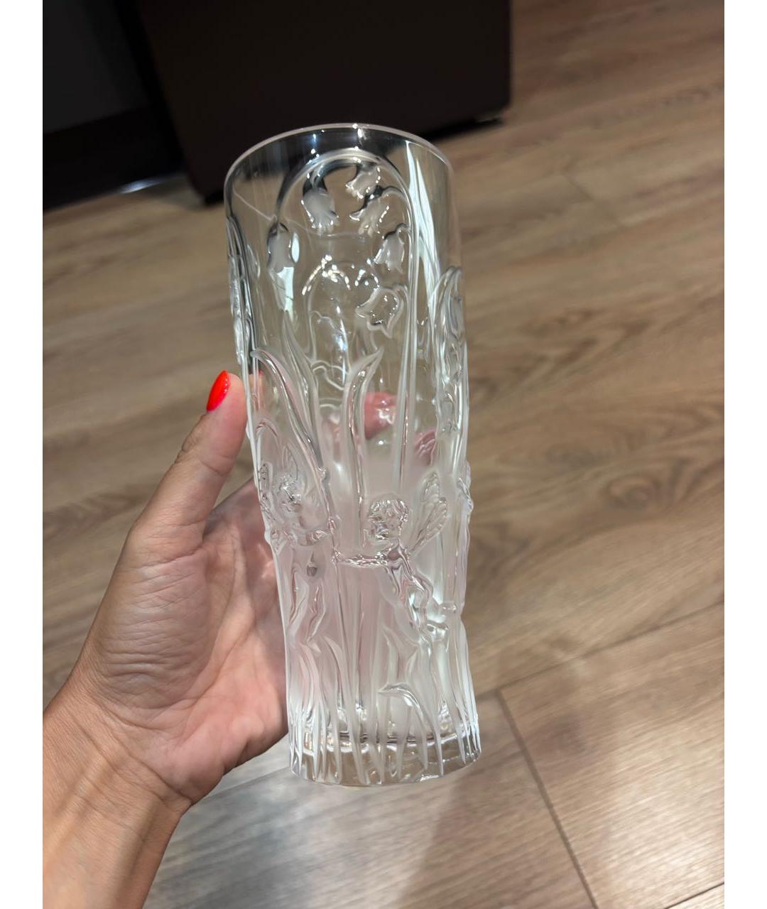 LALIQUE Белая ваза, фото 3