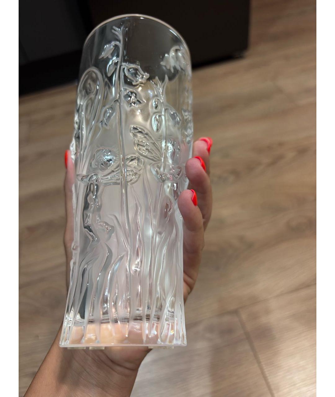 LALIQUE Белая ваза, фото 2