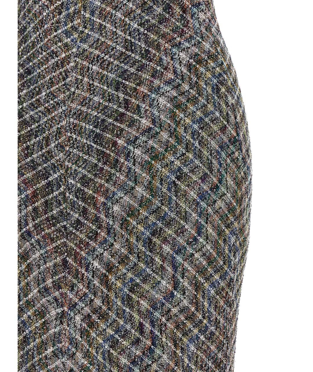MISSONI Мульти вискозное вечернее платье, фото 4