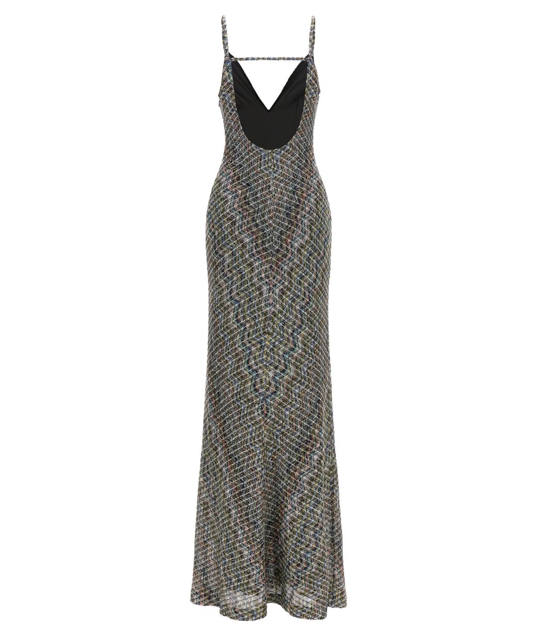 MISSONI Мульти вискозное вечернее платье, фото 2