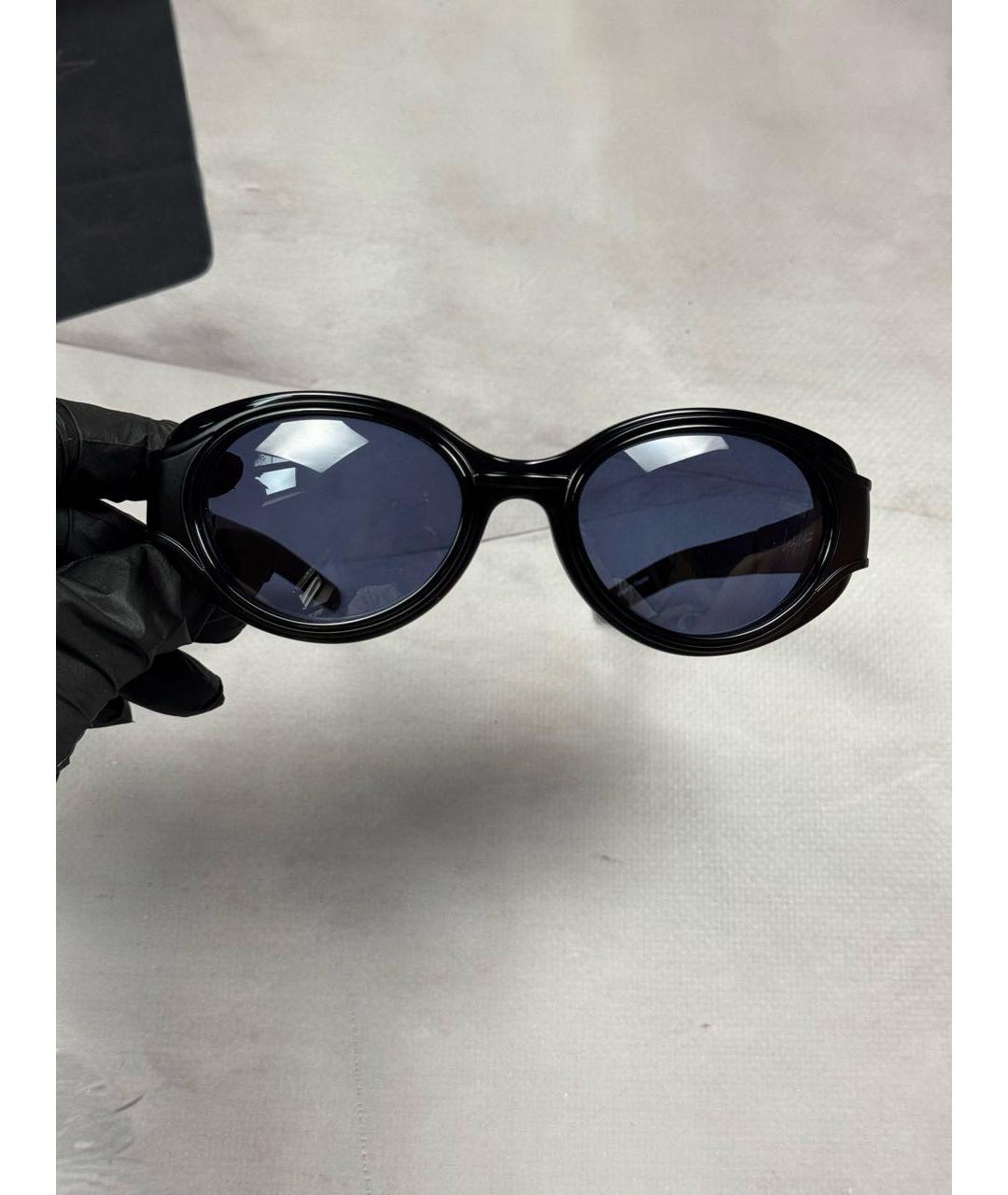 YOHJI YAMAMOTO Черные солнцезащитные очки, фото 9