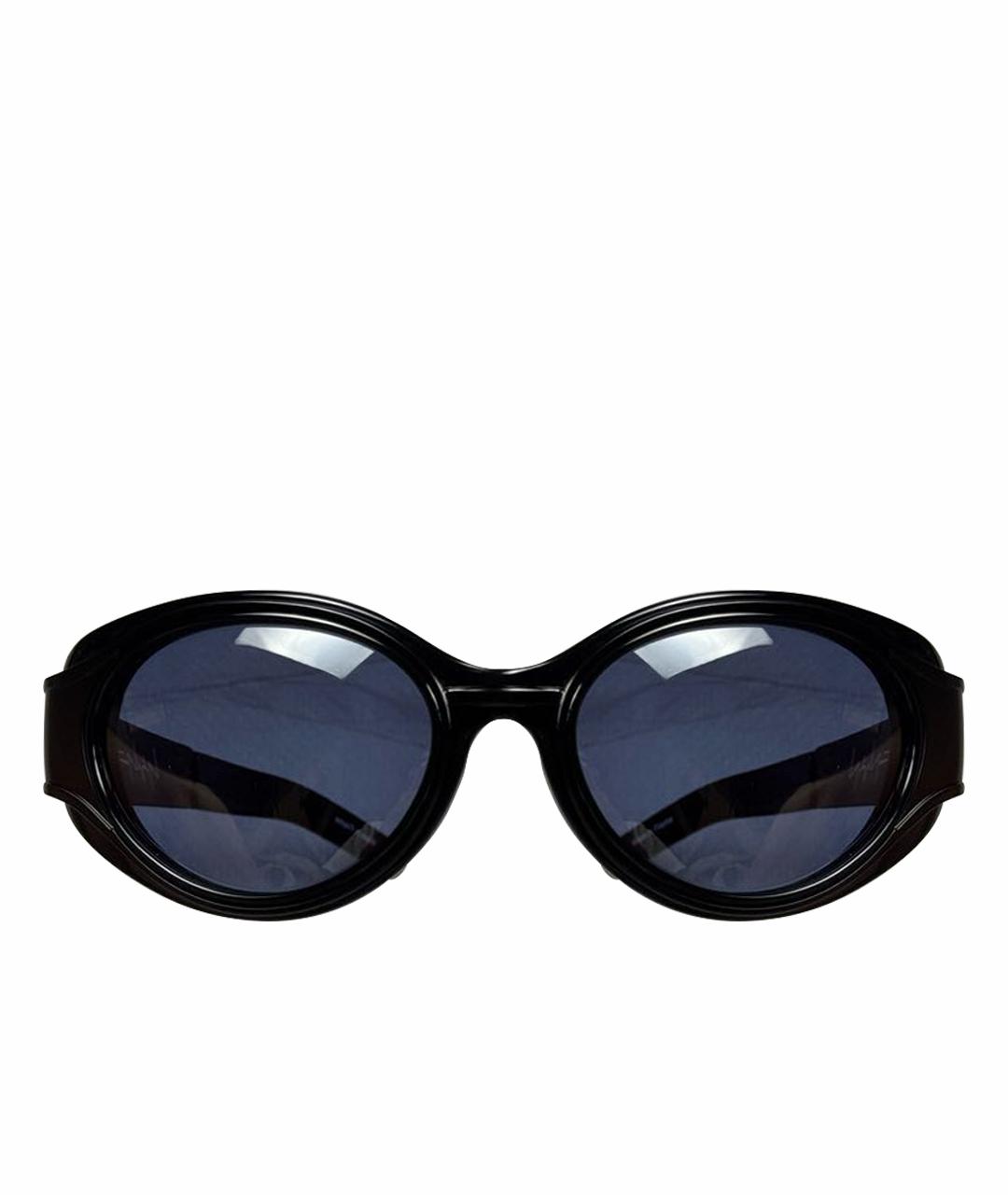 YOHJI YAMAMOTO Черные солнцезащитные очки, фото 1