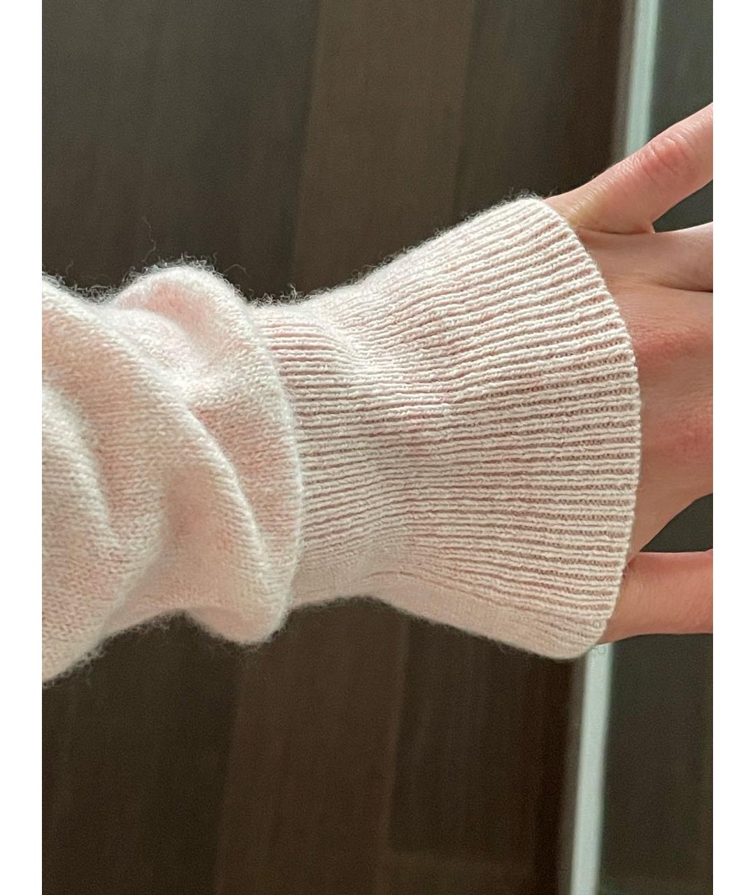 ACNE STUDIOS Розовый шерстяной кардиган, фото 6