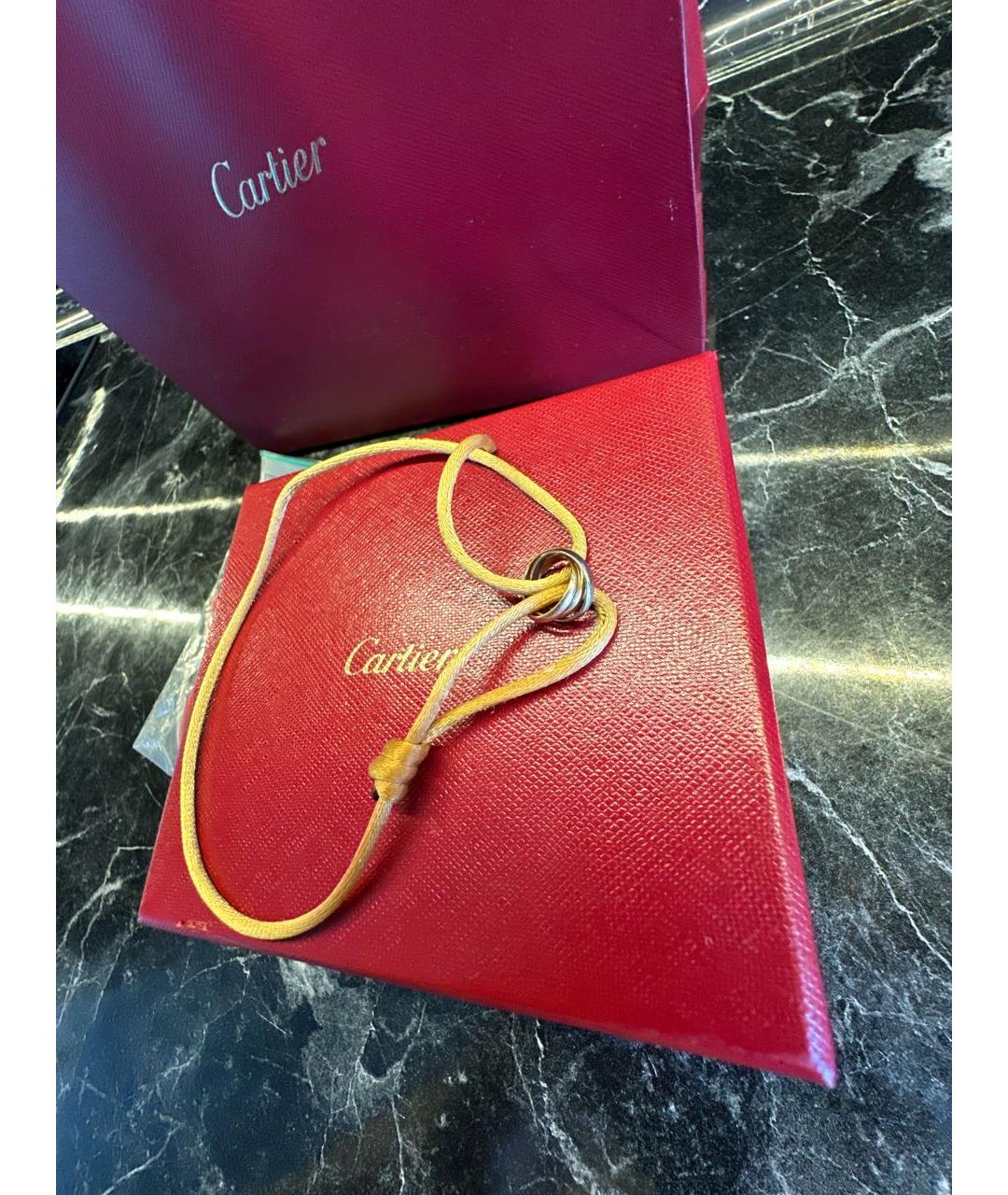 CARTIER Белый браслет из белого золота, фото 2