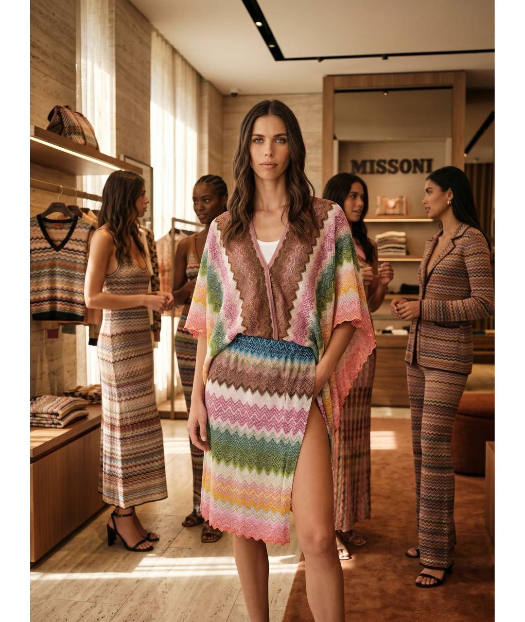 MISSONI Мульти вискозная туника, фото 7