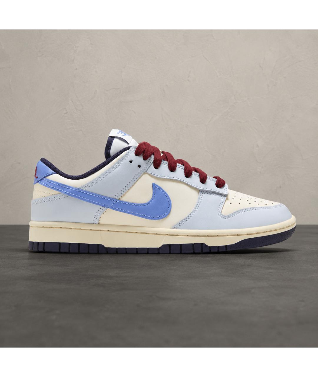 NIKE Голубые кожаные кроссовки, фото 6