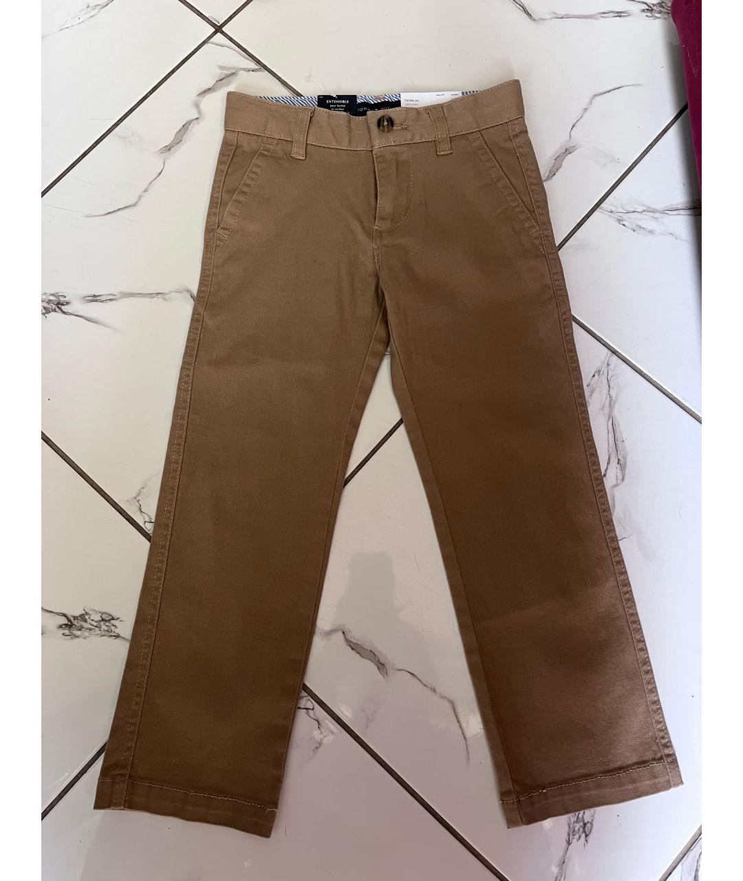 HILFIGER COLLECTION Коричневые хлопковые брюки и шорты, фото 7