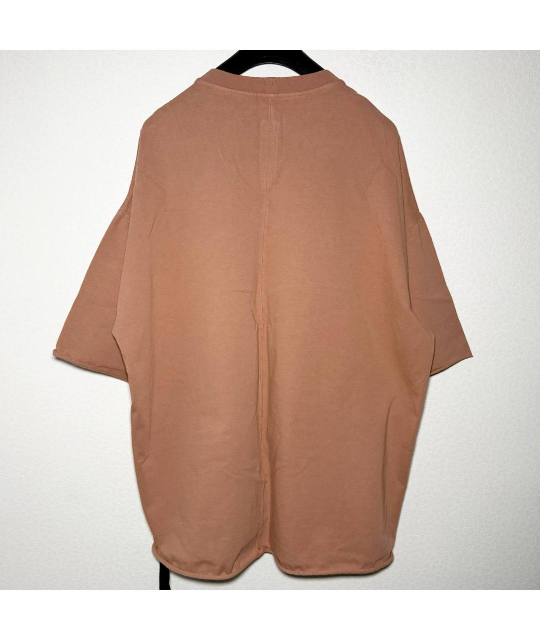 RICK OWENS DRKSHDW Розовая футболка, фото 3