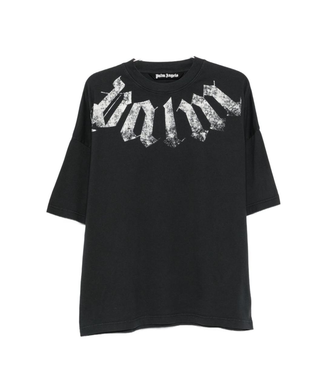 PALM ANGELS Черная футболка, фото 1