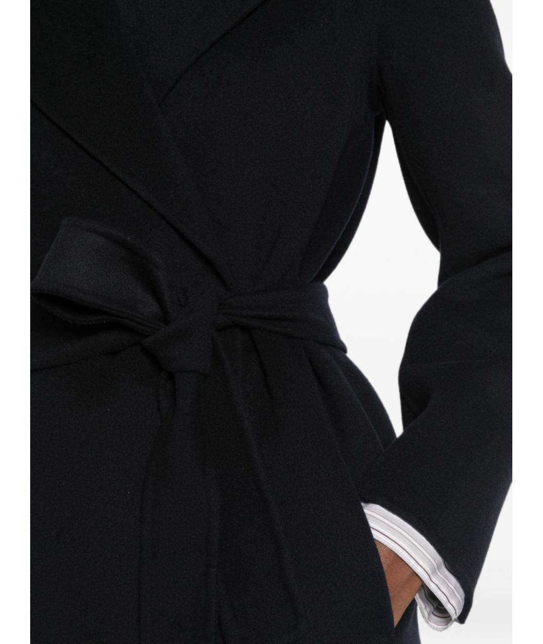 'S MAX MARA Синее шерстяное пальто, фото 2