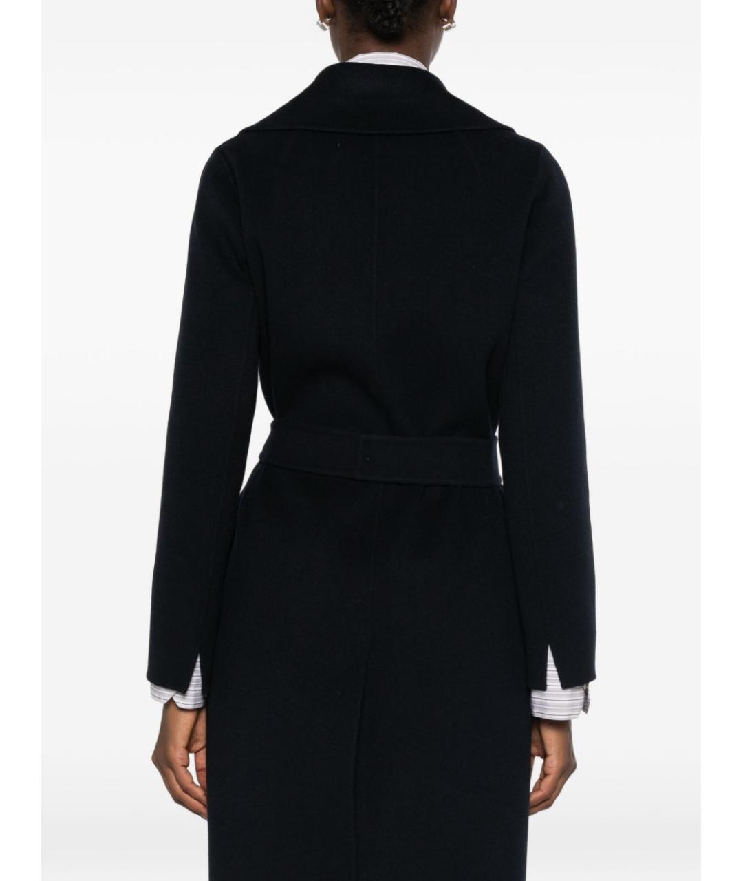 'S MAX MARA Синее шерстяное пальто, фото 4