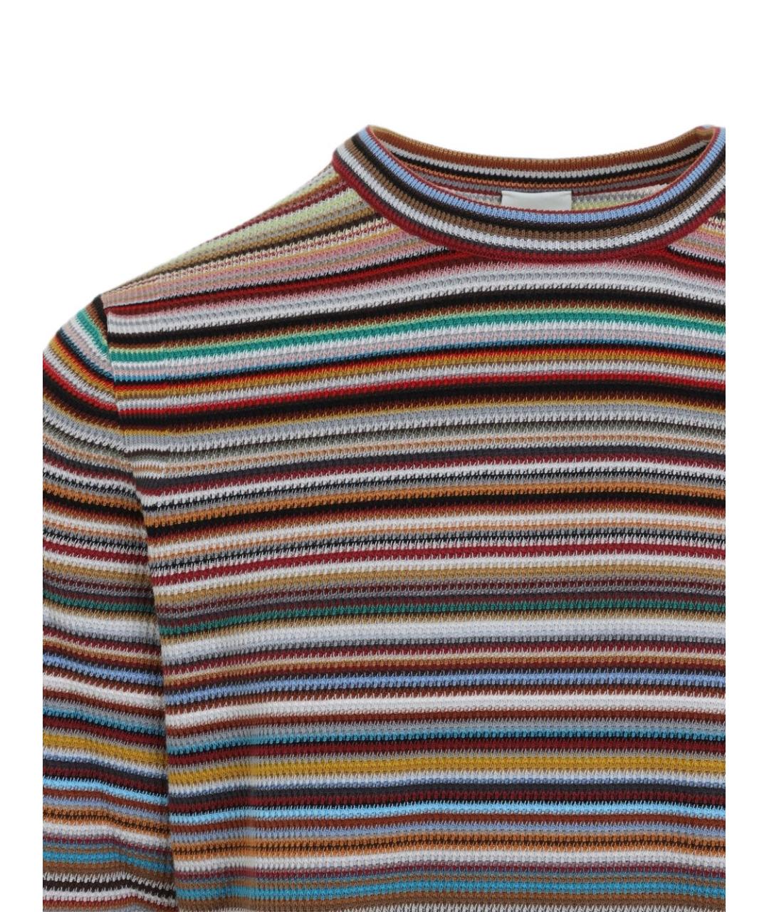PAUL SMITH Мульти хлопковый джемпер / свитер, фото 2