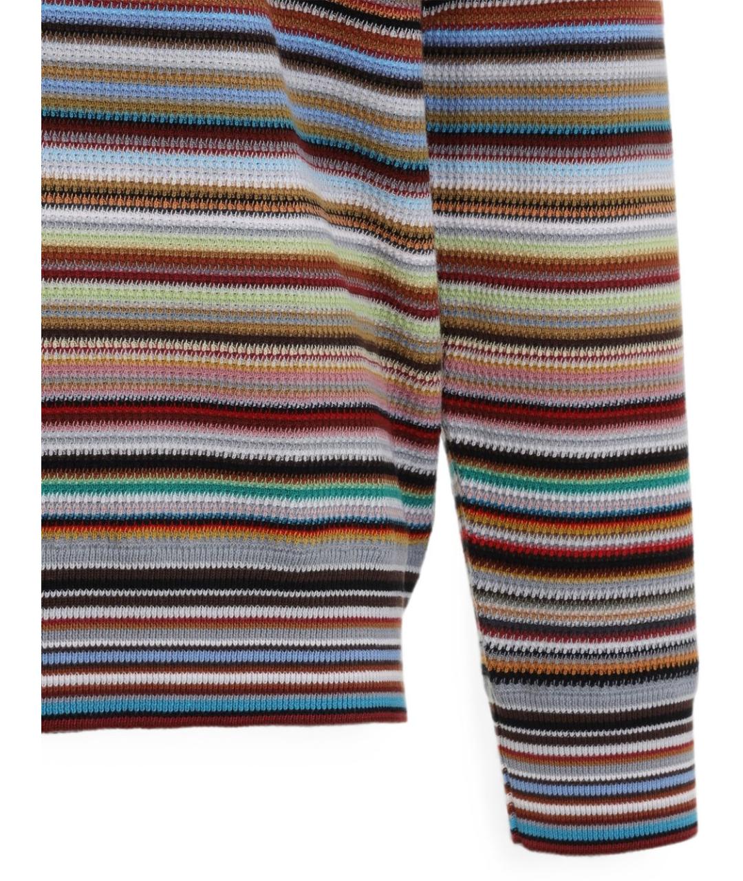 PAUL SMITH Мульти хлопковый джемпер / свитер, фото 3