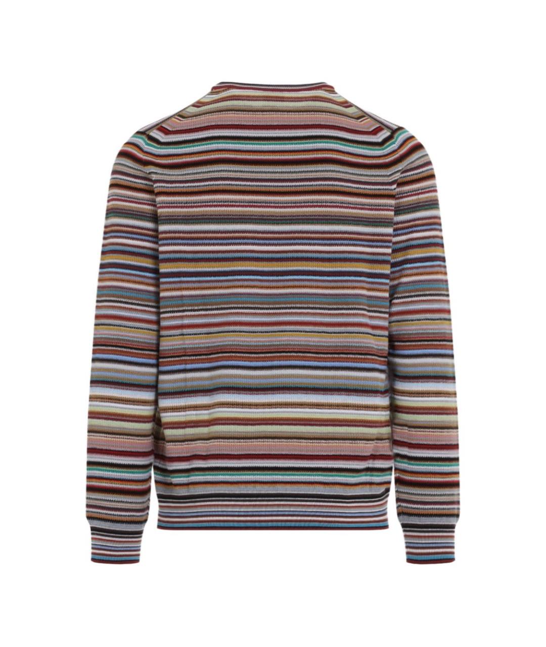 PAUL SMITH Мульти хлопковый джемпер / свитер, фото 4