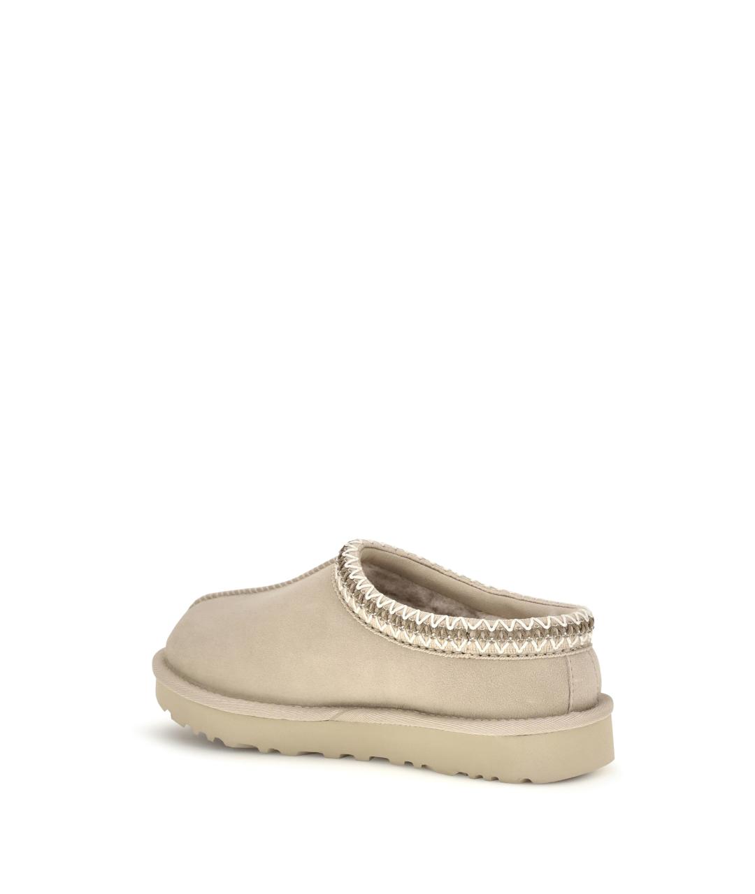 UGG Бежевые замшевые сабо, фото 3