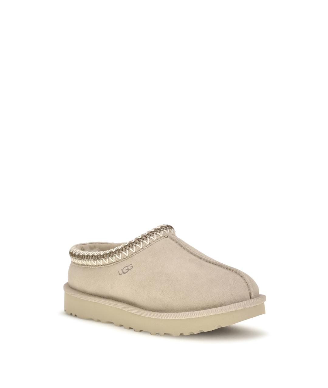 UGG Бежевые замшевые сабо, фото 2