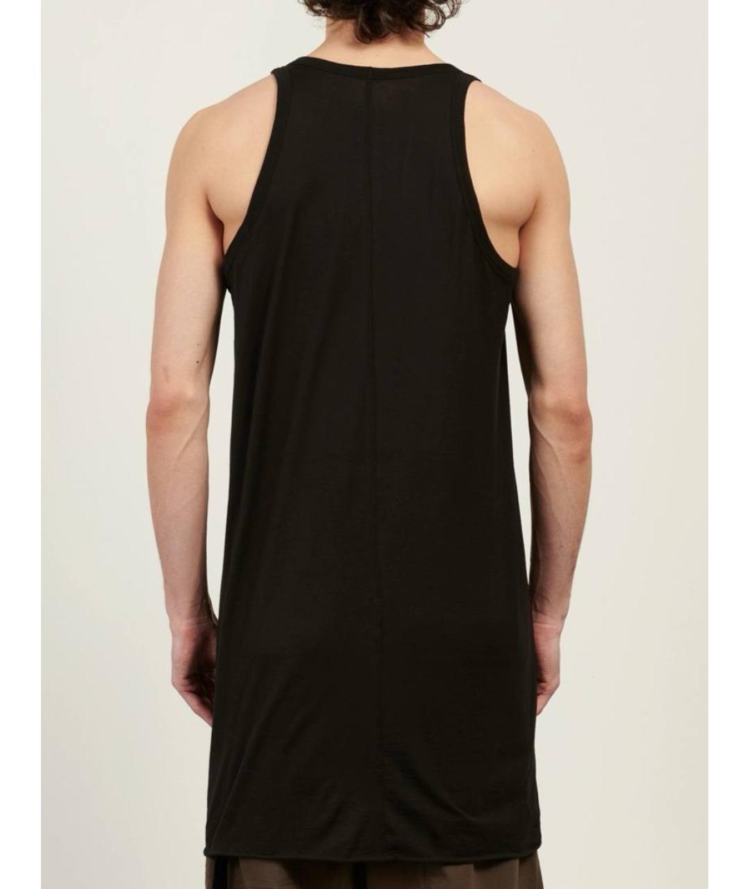 RICK OWENS DRKSHDW Коричневая хлопковая майка, фото 4