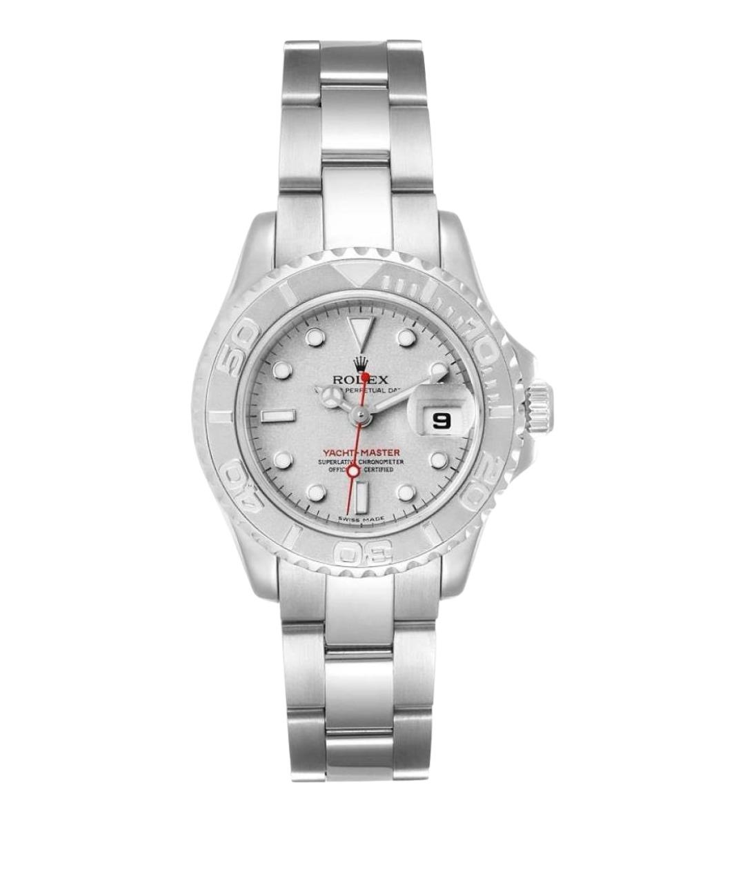 ROLEX Серебряные металлические часы, фото 6