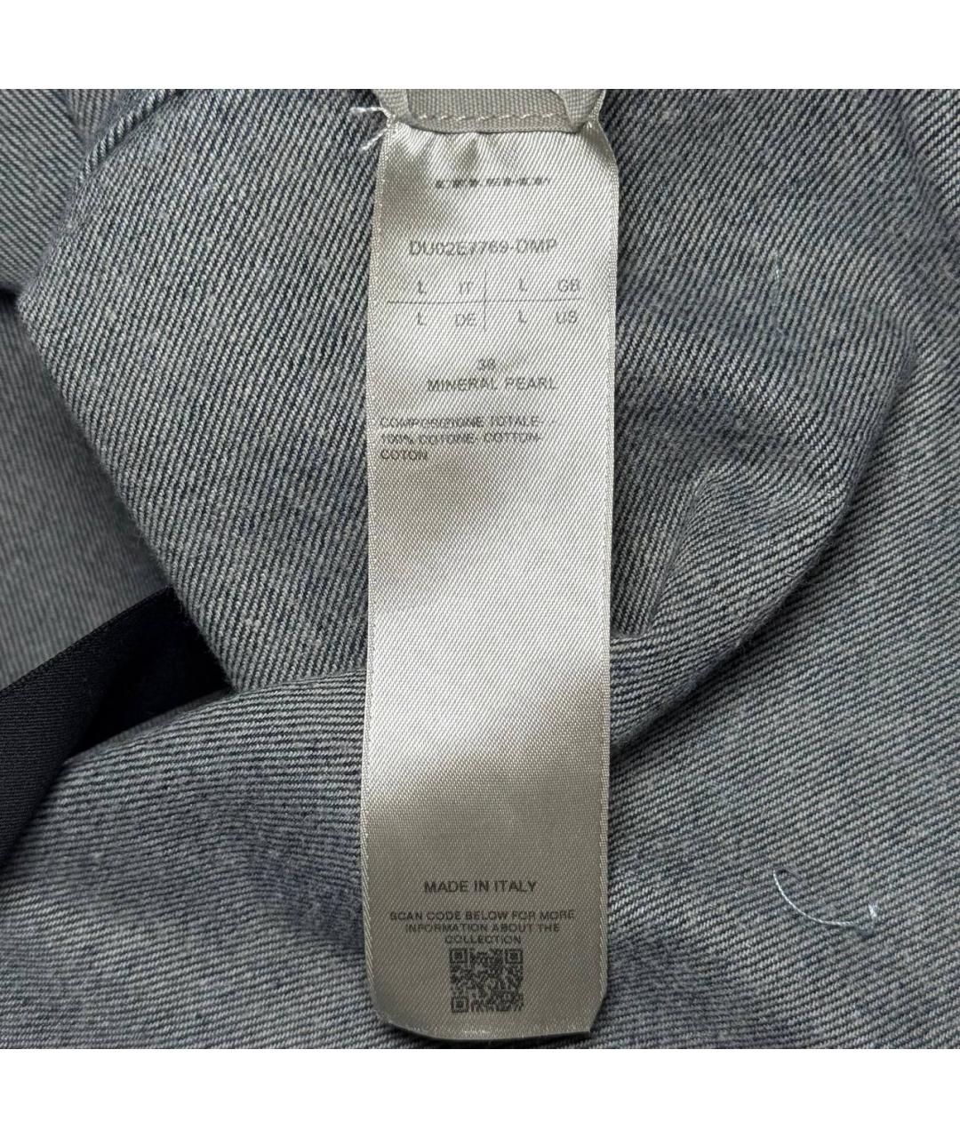 RICK OWENS DRKSHDW Голубая кэжуал рубашка, фото 8