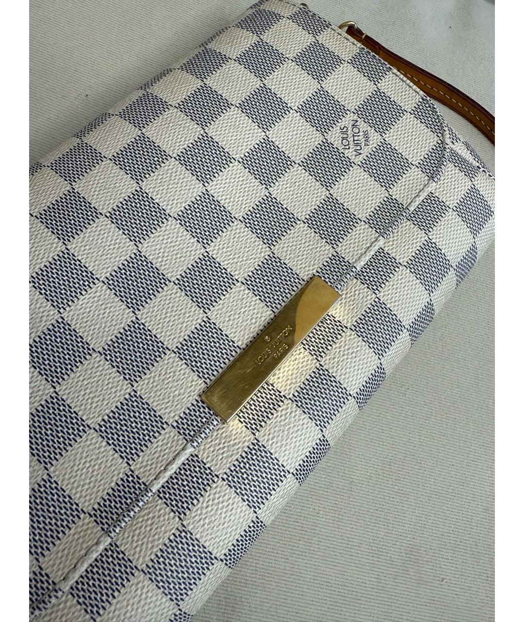 LOUIS VUITTON Бежевая канва сумка через плечо, фото 5